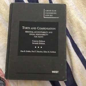 Torts and Compensation Text Book